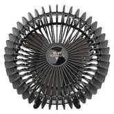 Vornado Fly Move FA1-0237-06 Rechargeable Fan, 3-Blade, 3-Speed, Black